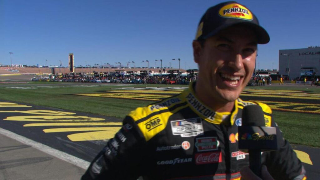 Joey Logano wins at Las Vegas, vaults from out of NASCAR playoffs into championship four