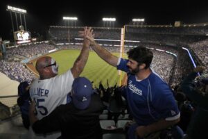 When does the Dodgers versus Yankees World Series start?