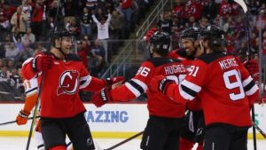 Stefan Noesen scores twice, Jacob Markstrom makes 24 saves in Devils’ 6-2 win over Ducks