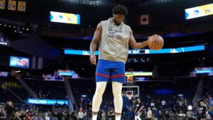 Sixers fined 0,000 for public statements on Embiid’s status