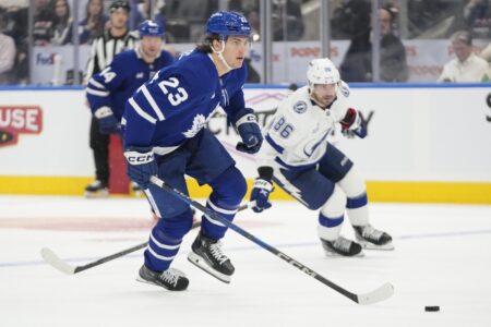 Maple Leafs Youngster Quickly Growing Into Menacing Power Forward