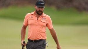 Stephan Jaeger chips in twice, shoots 63 to lead Black Desert Championship