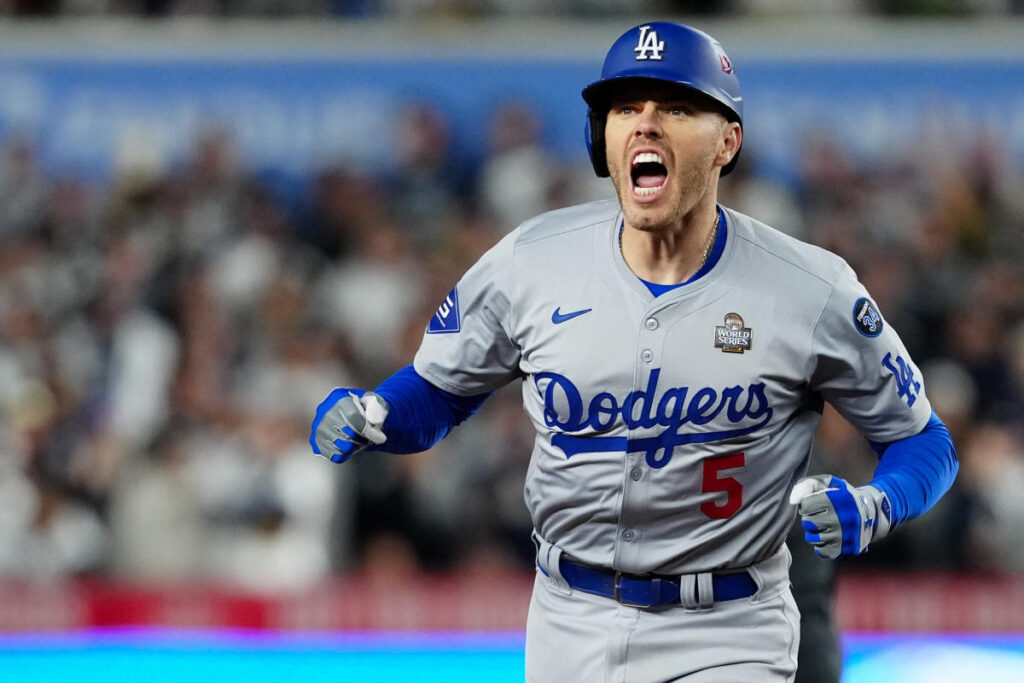 World Series: Freddie Freeman, Walker Buehler lead Dodgers past Yankees for commanding 3-0 lead