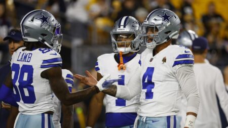 CeeDee Lamb reveals what he told Dak Prescott after INT