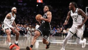 Cam Thomas scores 32, Nets beat Bucks 115-102 for first win under Jordi Fernandez