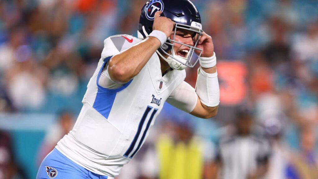 Will Levis out, Mason Rudolph in for Titans at Buffalo on Sunday