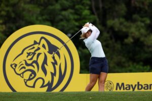 Sweden’s Maja Stark takes control in Malaysia at steamy Maybank Championship