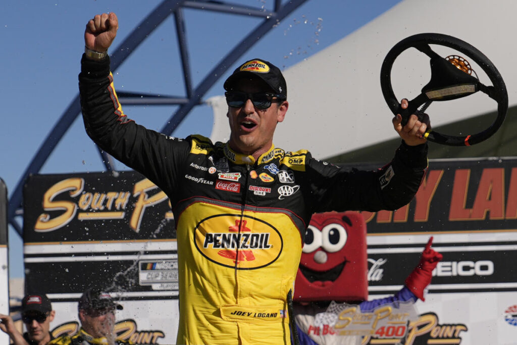 Joey Logano seizes fresh chance in NASCAR playoffs to take spot in championship finale