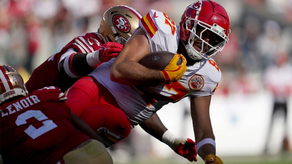 Kelce claims 49ers’ defense is ‘best challenge in the league’