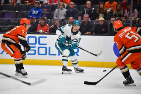 Sharks Penalties Cost Them Again; Ducks Win 3-1