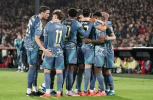 Ajax end Feyenoord’s 29-game Eredivisie unbeaten run with 2-0 victory in De Klassieker