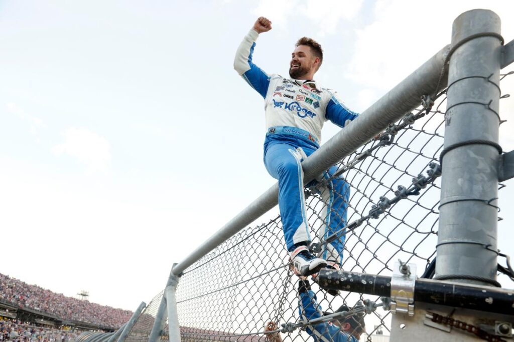 Who won NASCAR Cup race in Talladega? Winner is Ricky Stenhouse Jr