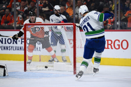 Canucks Celebrate Tyler Myers’ 1,000th Game With 3-0 Shutout Victory Over The Flyers