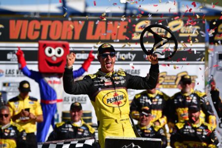 NASCAR Las Vegas race winners and losers: Joey Logano holds off Christoper Bell