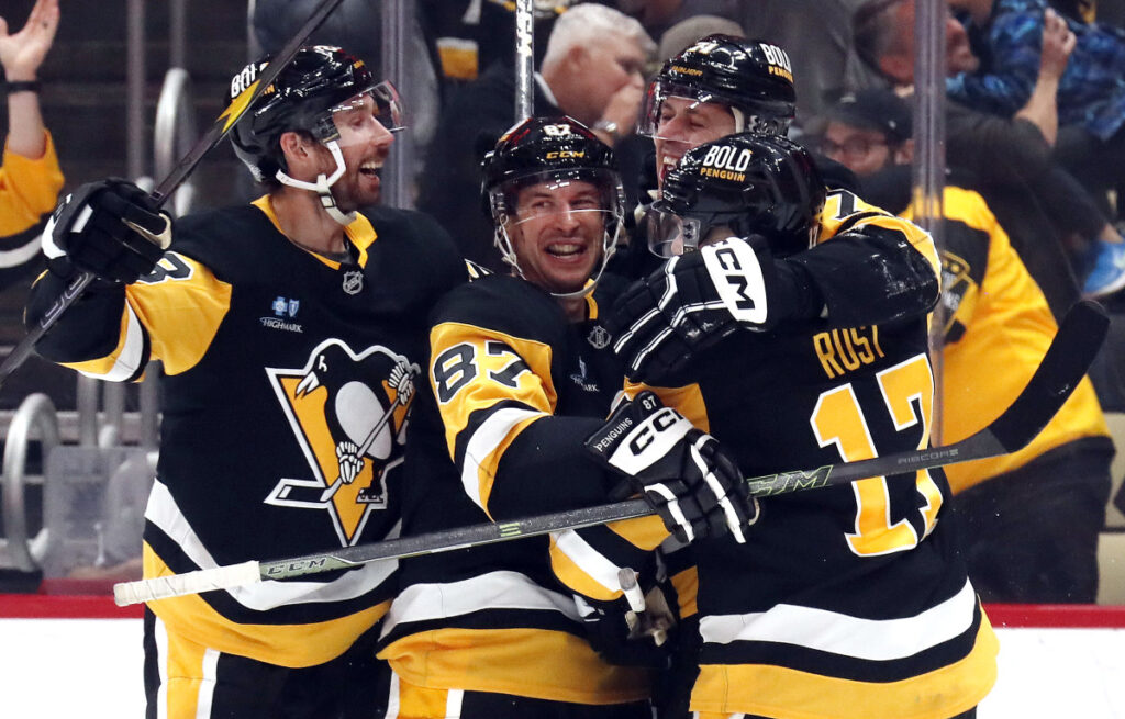 Malkin And Crosby Hit Major Milestones As Penguins Defeat Sabres In Overtime, 6-5