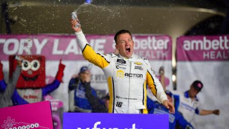 Las Vegas Xfinity Series results, driver points: AJ Allmendinger scores first win of season