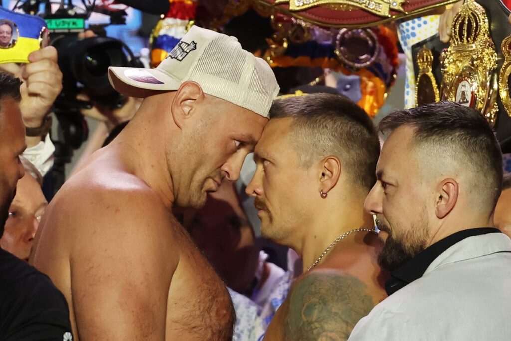 Watch live: Usyk and Fury hold first press conference ahead of heavyweight rematch in Riyadh