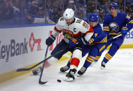 Panthers down Sabres 5-2 for fifth straight road win