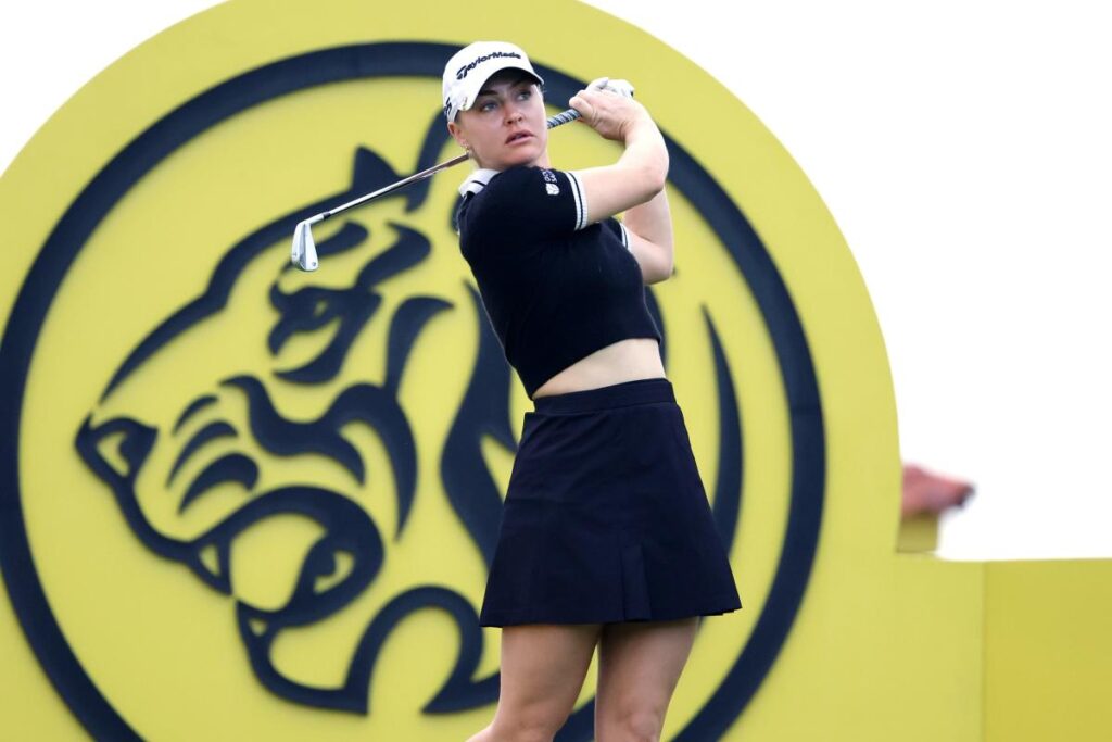 After month off, Charley Hull closes with 65 in Malaysia before heading to Saudi Arabia