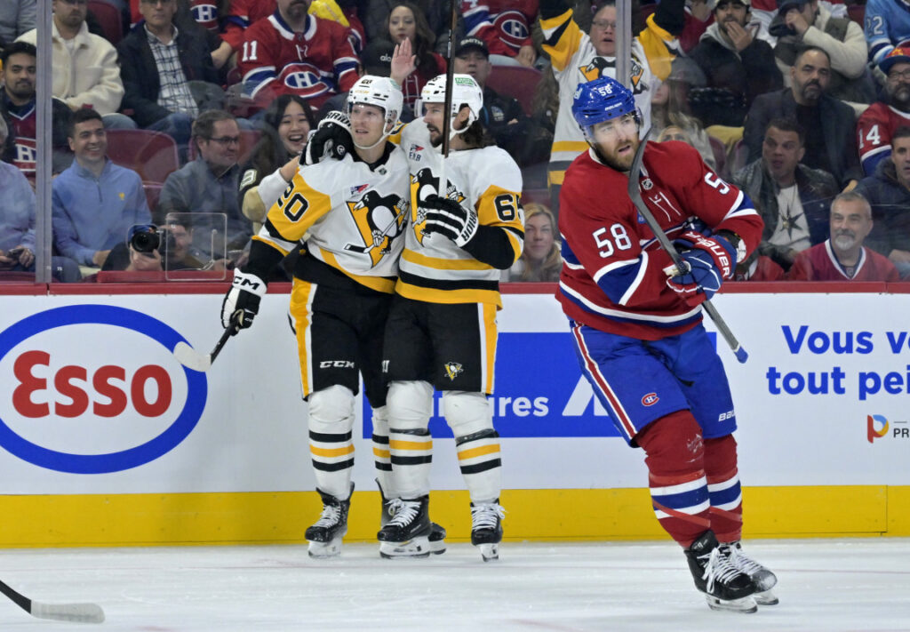 Bottom-Six Comes Through As Penguins Defeat Canadiens, 6-3