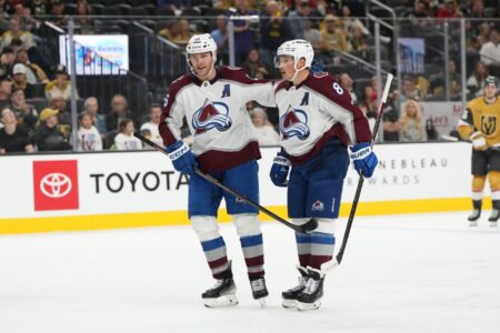 Mikko Rantanen Nets Hat Trick In Avalanche 8-4 Opening Night Loss To Vegas Golden Knights