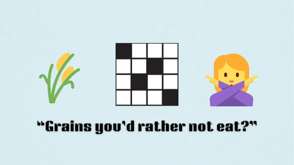 ‘Grains you’d rather not eat?’ NYT Mini Crossword puzzle clue answer and hints