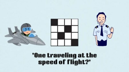 ‘One traveling at the speed of flight?’ NYT Mini Crossword puzzle clue answer and hints