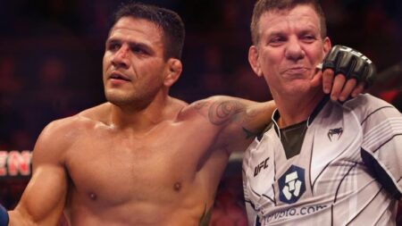 UFC legend Rafael dos Anjos injures knee on 40th birthday