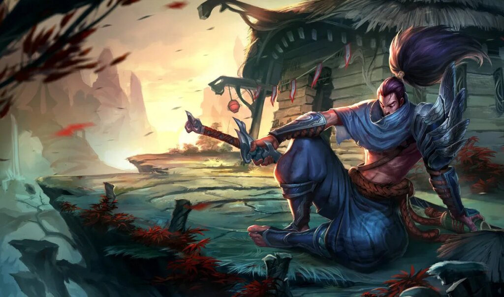 Which LoL champion says ‘I am an artist with a sword, in more ways than one’?