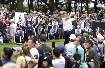 Moore leads by one shot at Zozo Championship after opening with 7-under 63