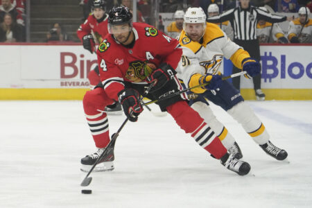 Predators Erase Early Two-Goal Deficit to Defeat Blackhawks, 3-2