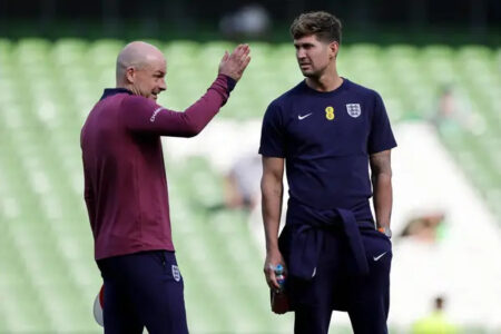 Lee Carsley’s England philosophy has similarities to Pep Guardiola at Manchester City, insists John Stones