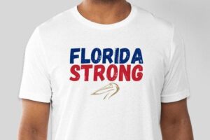 The Annika and Pelican Golf Club team up to create ‘Florida Strong’ T-shirts to support hurricane recovery