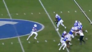 WATCH: BYU QB Jake Retzlaff’s 35-yard TD pass in game’s final seconds helps Cougars stay unbeaten