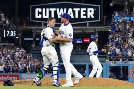 Dodgers reliever Blake Treinen removes the stress from pressure-packed moments