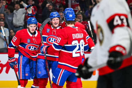 Ottawa Senators Fall to the Canadiens 4-1 in Montreal on Saturday Night