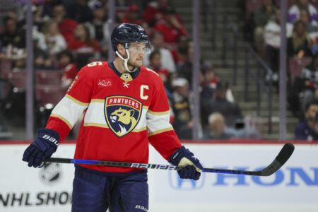 Panthers make roster moves as team begins navigating injury to Sasha Barkov