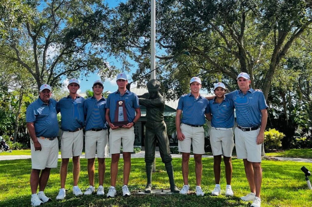 Charlie Woods, Benjamin boys golf narrowly pull out victory in first postseason tournament