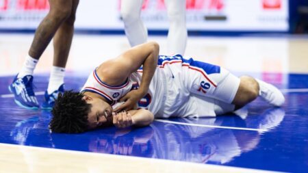 76ers rookie Jared McCain out of hospital, home resting after pulmonary contusion from hard fall