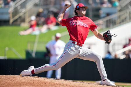 Phillies’ top pitching prospect makes long-awaited return to game action