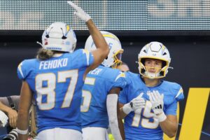 Chargers-Saints takeaways: Ladd McConkey has big hands, and two touchdowns, in win