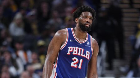 Sixers say Embiid won’t play in preseason, give update on his left knee