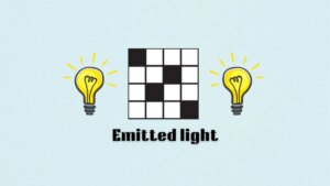 ‘Emitted light’ NYT Mini Crossword puzzle clue answer and hints