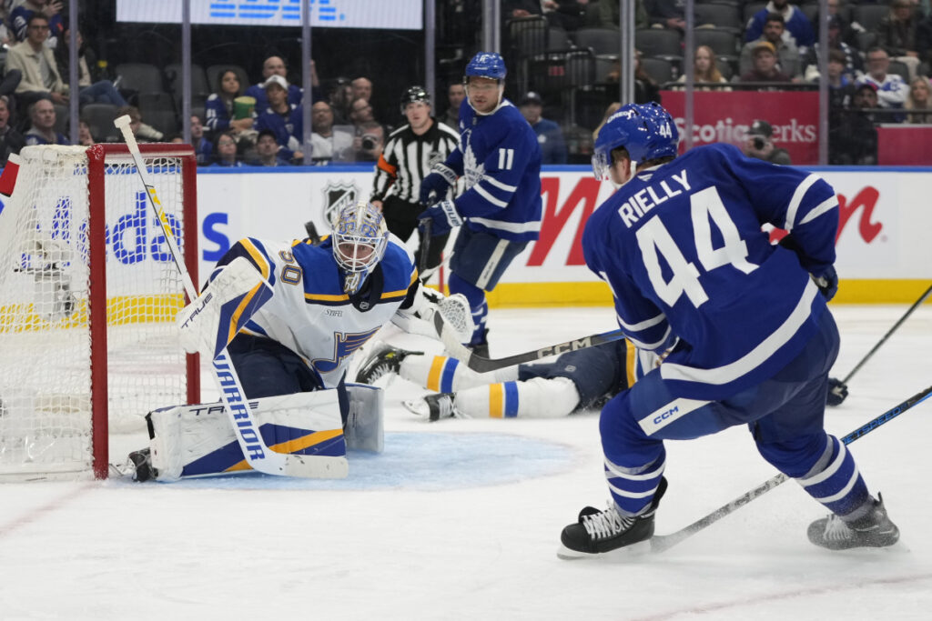 St. Louis Blues Player Of The Game vs. Toronto Maple Leafs: Jordan Binnington