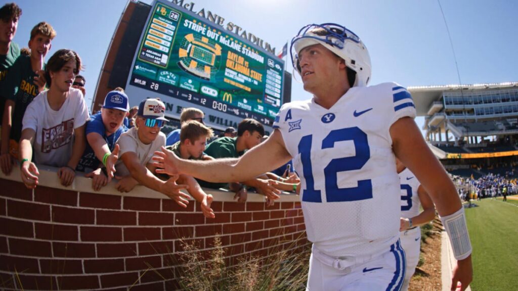 Jake Retzlaff, QB1 for resurgent BYU, knows his mission: ‘Hopefully somewhere there’s a Jewish kid watching’