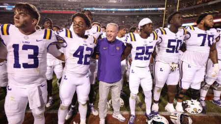 Despite early struggles, LSU ’emerging as a contender’ as Tigers face Texas A&M in battle of SEC unbeatens