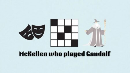 ‘McKellen who played Gandalf’ NYT Mini Crossword puzzle clue answer and hints