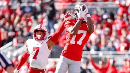 No. 4 Ohio State survives late challenge from Nebraska to stay in Big Ten title race