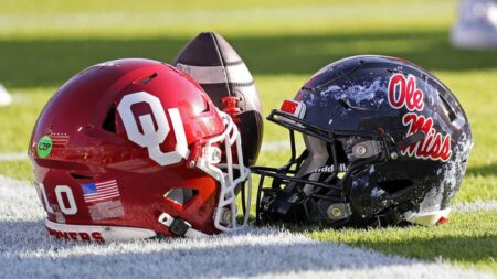 Watch as squirrel runs onto field during Ole Miss vs. Oklahoma game, scores ‘touchdown’ in the end zone