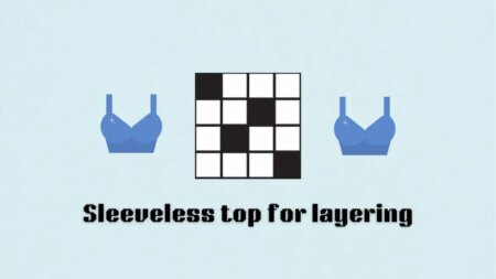 ‘Sleeveless top for layering’ NYT Mini Crossword puzzle clue answer and hints